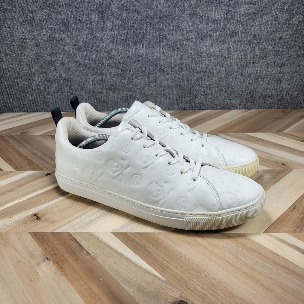 G/FORE Limited Edition Skull & T's Street Disruptor Shoes Size 12 White